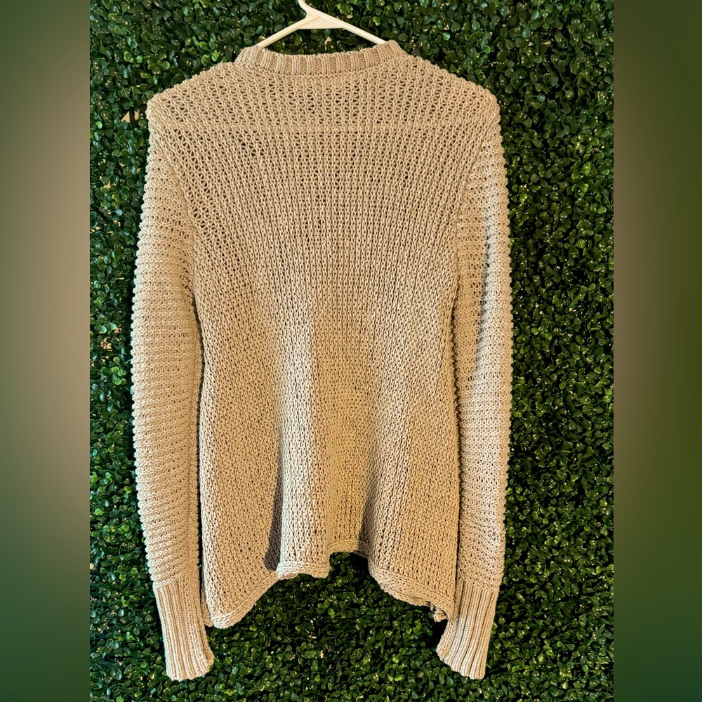 BCBGMAXAZRIA AUBRIANA OPEN KNIT SWEATER - Picture 4 of 9